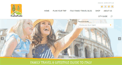 Desktop Screenshot of italiakids.com
